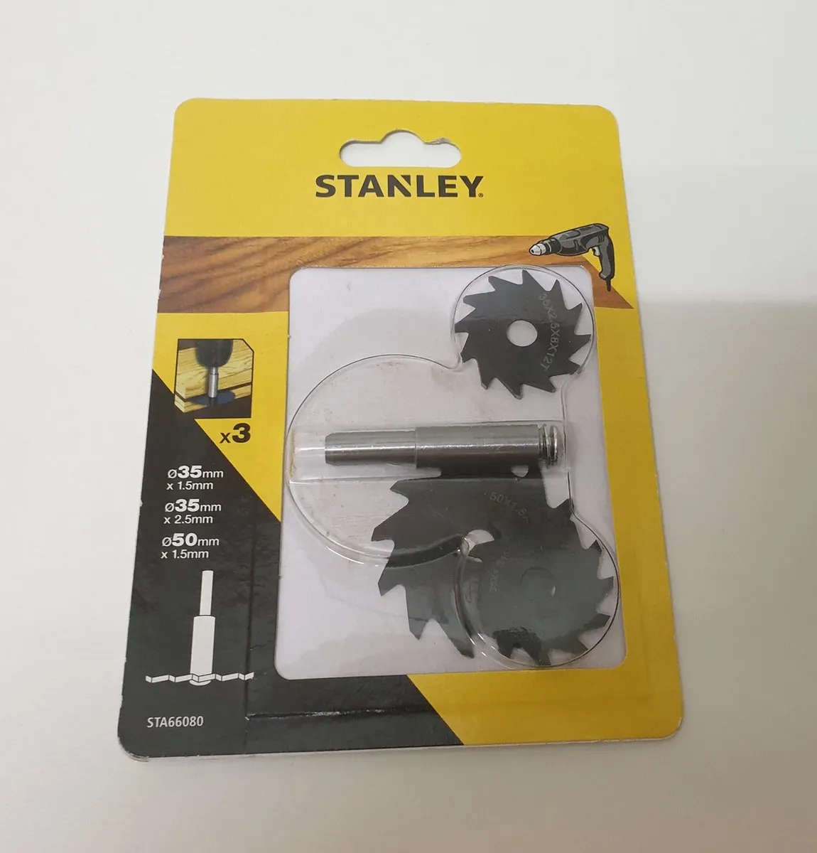 Stanley Gleuvenzagen Set 4 Stuks