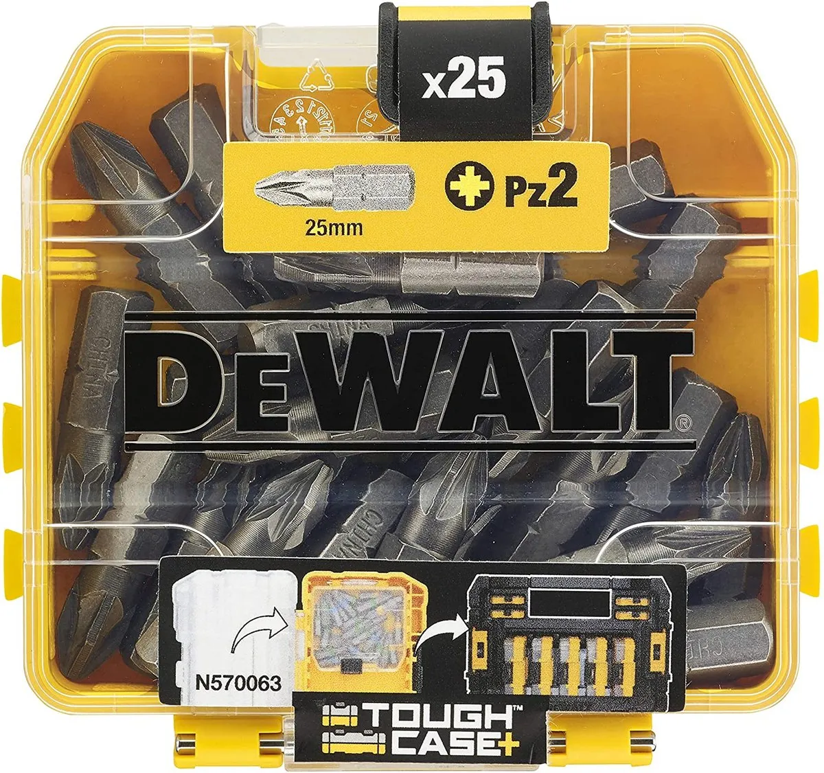 DeWalt DT71521 PZ2 Schroefbits 25mm