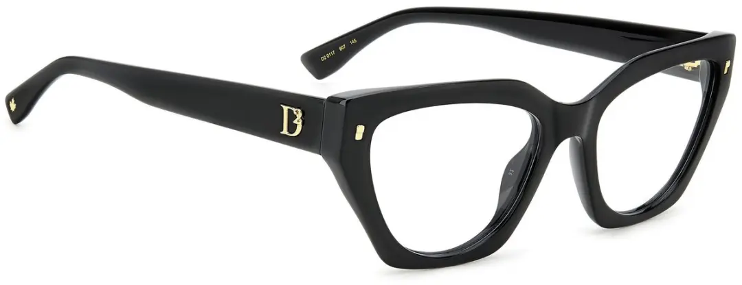 Dsquared2 D2 0117 807 Bril - Zwart - afbeelding 6 van 6