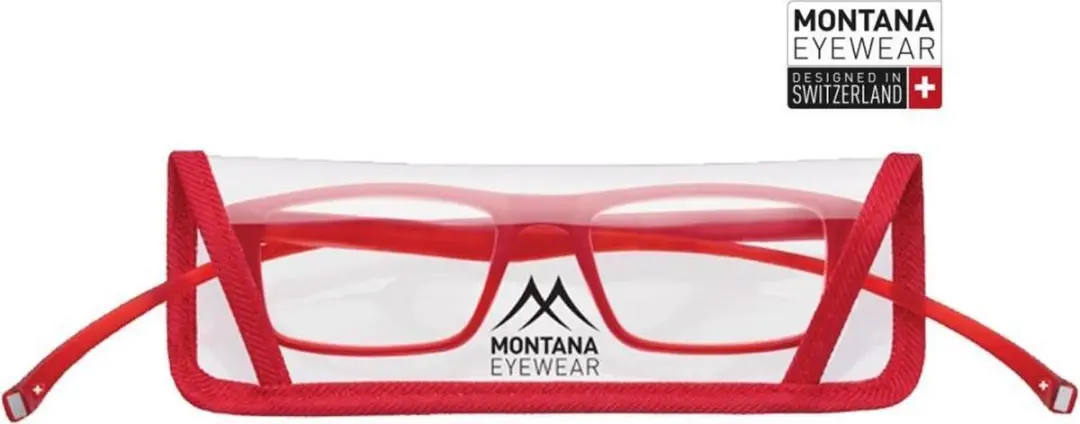 Montana Eyewear MR59D Leesbril +1.50 - Rood