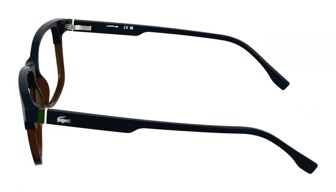 Lacoste L4002 Brilmonturen - Blauw/Transparant Bruin
