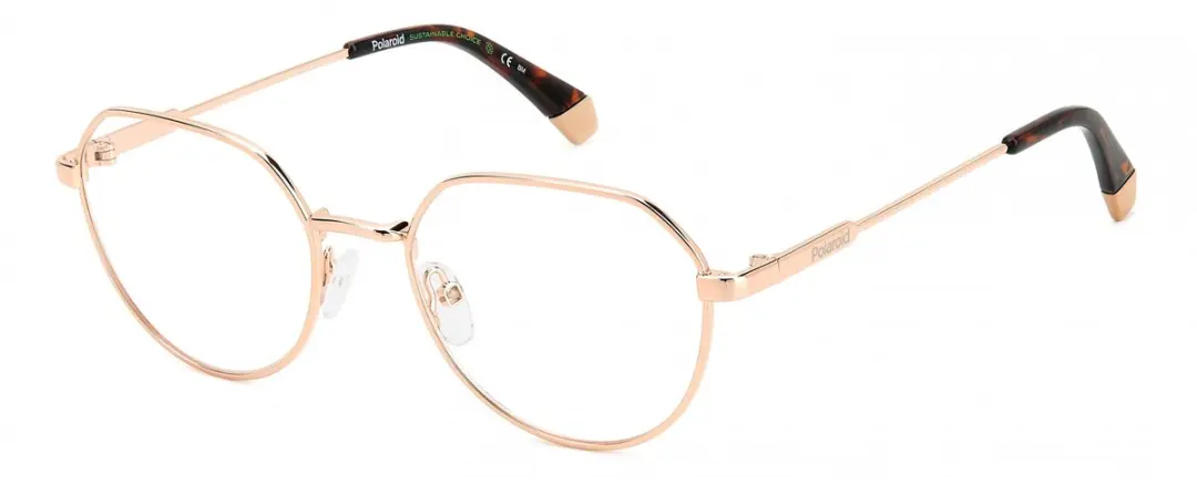 Polaroid PLD D465 Brilmontuur - Gold Copper