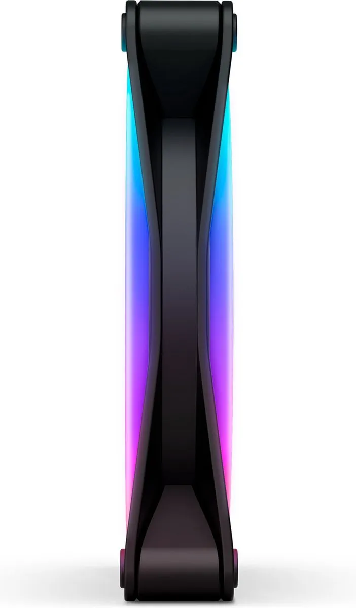 NZXT F140 RGB Duo Ventilator 140mm - Zwart
