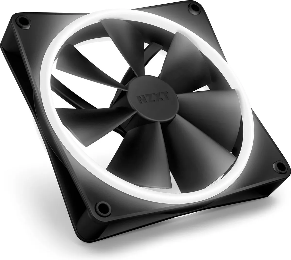 NZXT F140 RGB Duo Ventilator 140mm - Zwart
