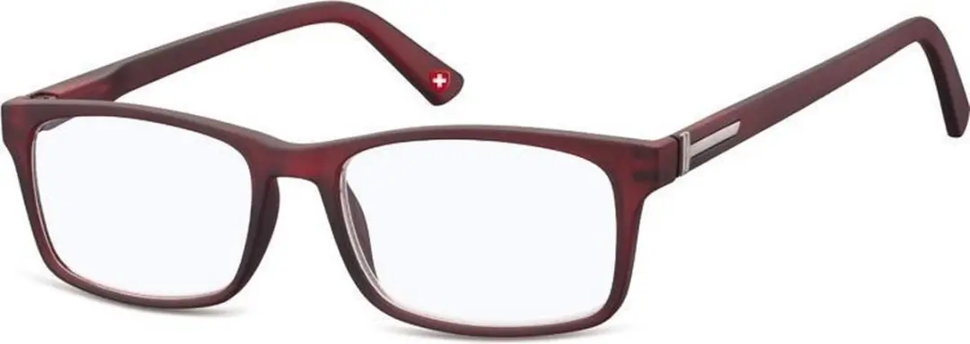 Montana Leesbril Blauwlichtfilter Rood +0,00