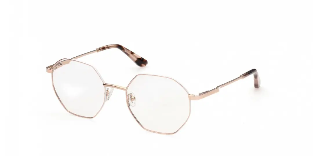 GUESS GU2849 Brilmontuur - Shiny rose gold