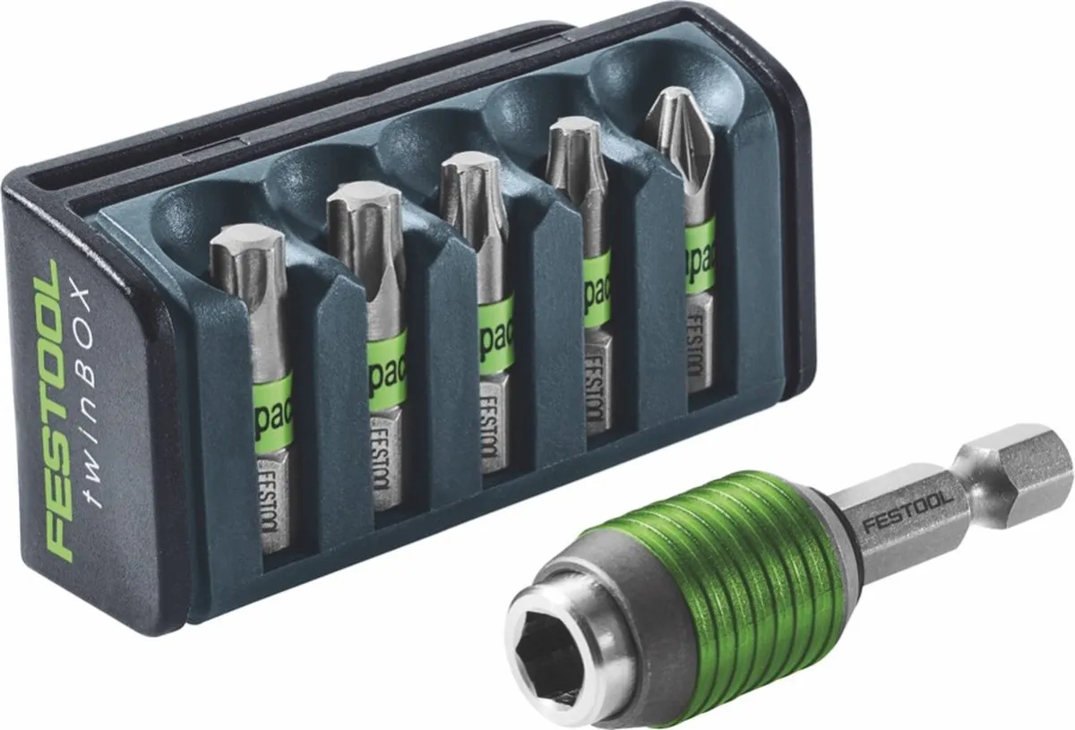 Festool BT-IMP SORT3 Bitcassette 204383 - 6 Stuks