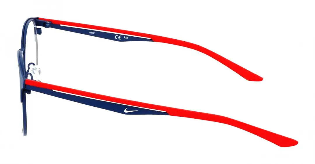 Nike 4643 N Brilmonturen - Matte Midnight Navy/Red - 48
