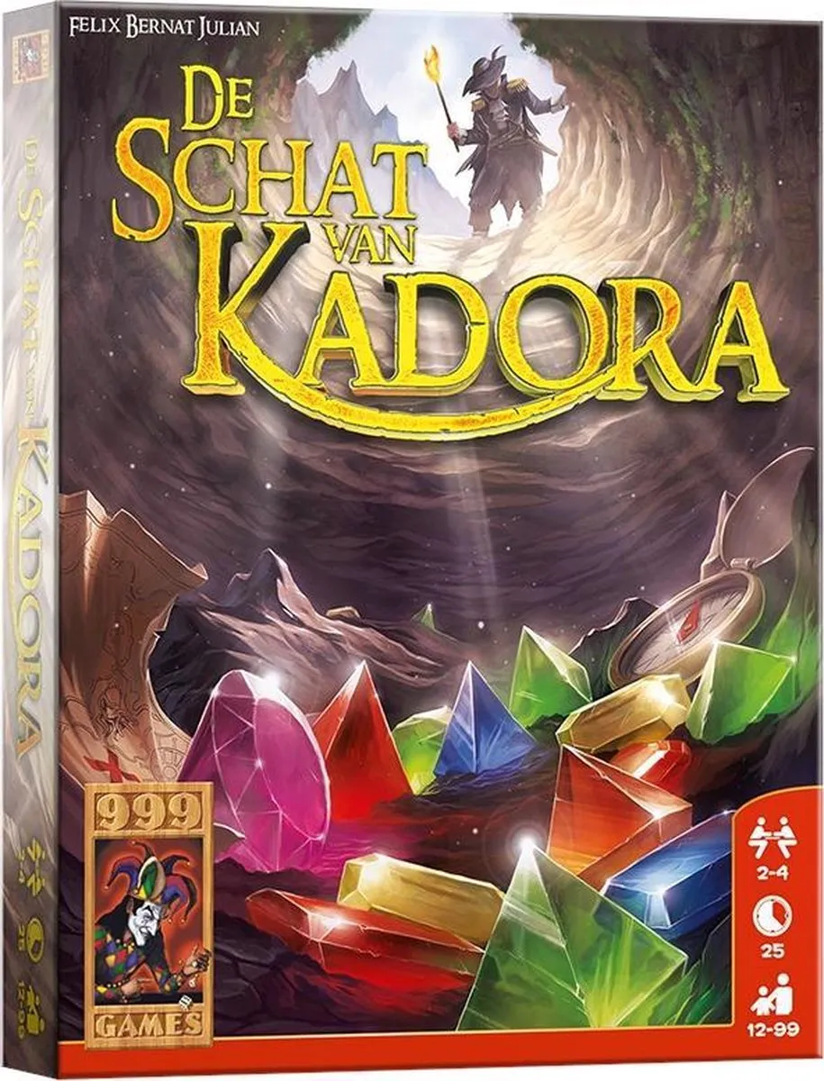 999 Games De Schat van Kadora Kaartspel 999-KAD01 - 2-4 Spelers - afbeelding 6 van 6