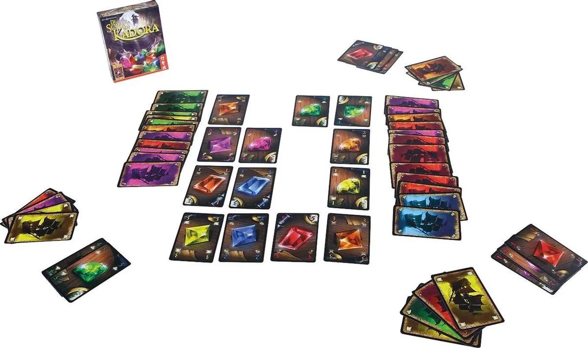 999 Games De Schat van Kadora Kaartspel 999-KAD01 - 2-4 Spelers