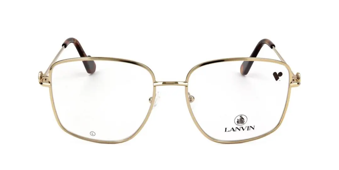 Lanvin LNV2122 Vrouw Brilmontuur - Geel goud