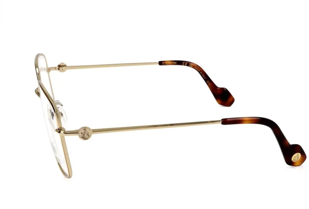 Lanvin LNV2122 Vrouw Brilmontuur - Geel goud