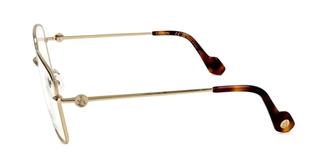 Lanvin LNV2122 Vrouw Brilmontuur - Geel goud