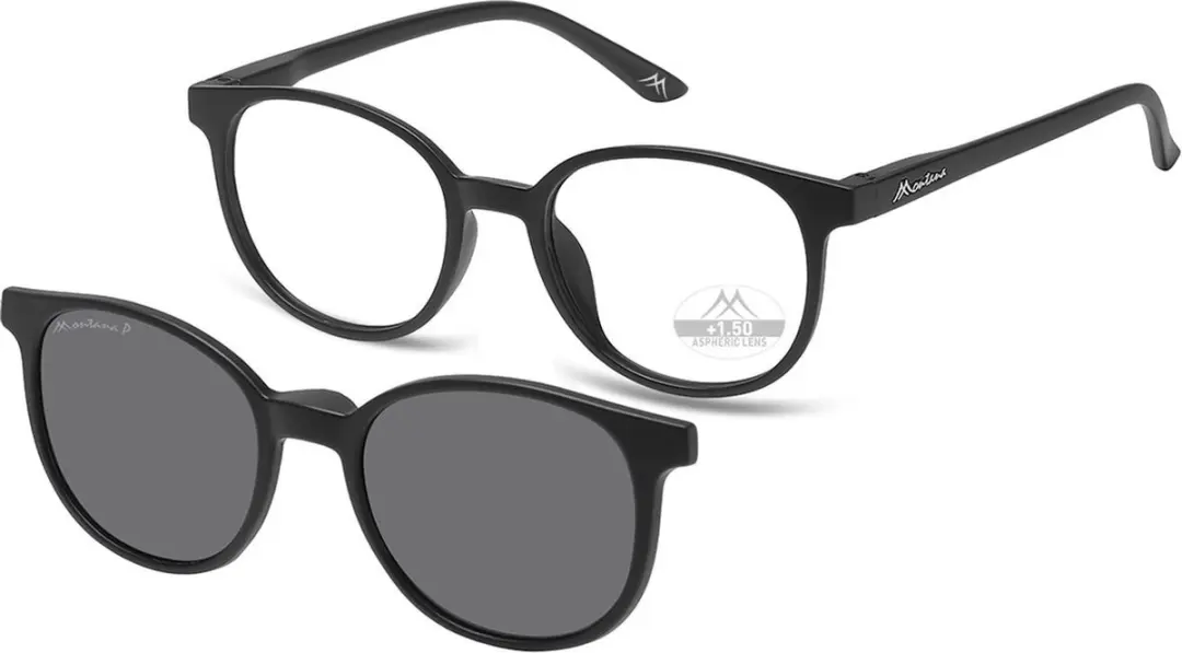 Montana Leesbril MRC2 +1.00 Zwart