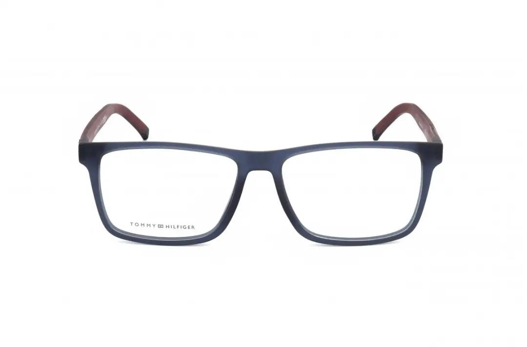 Tommy Hilfiger TH 1948 Brilmontuur - Matte Blue Burgundy