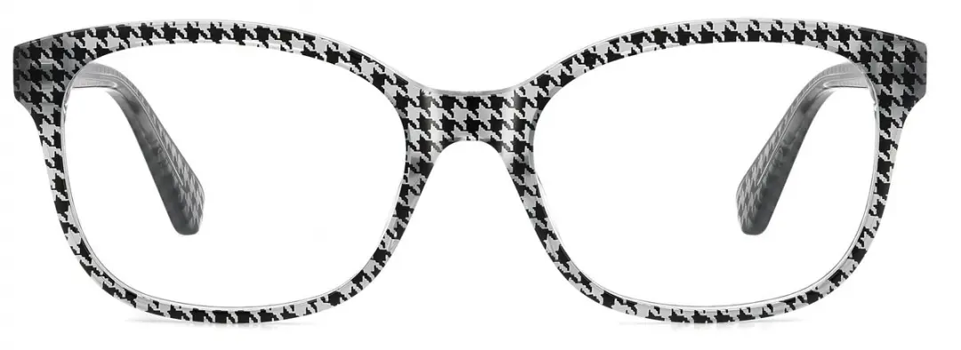 Kate Spade ORA Brilmontuur - Black Pattern Grey - 52/17/140