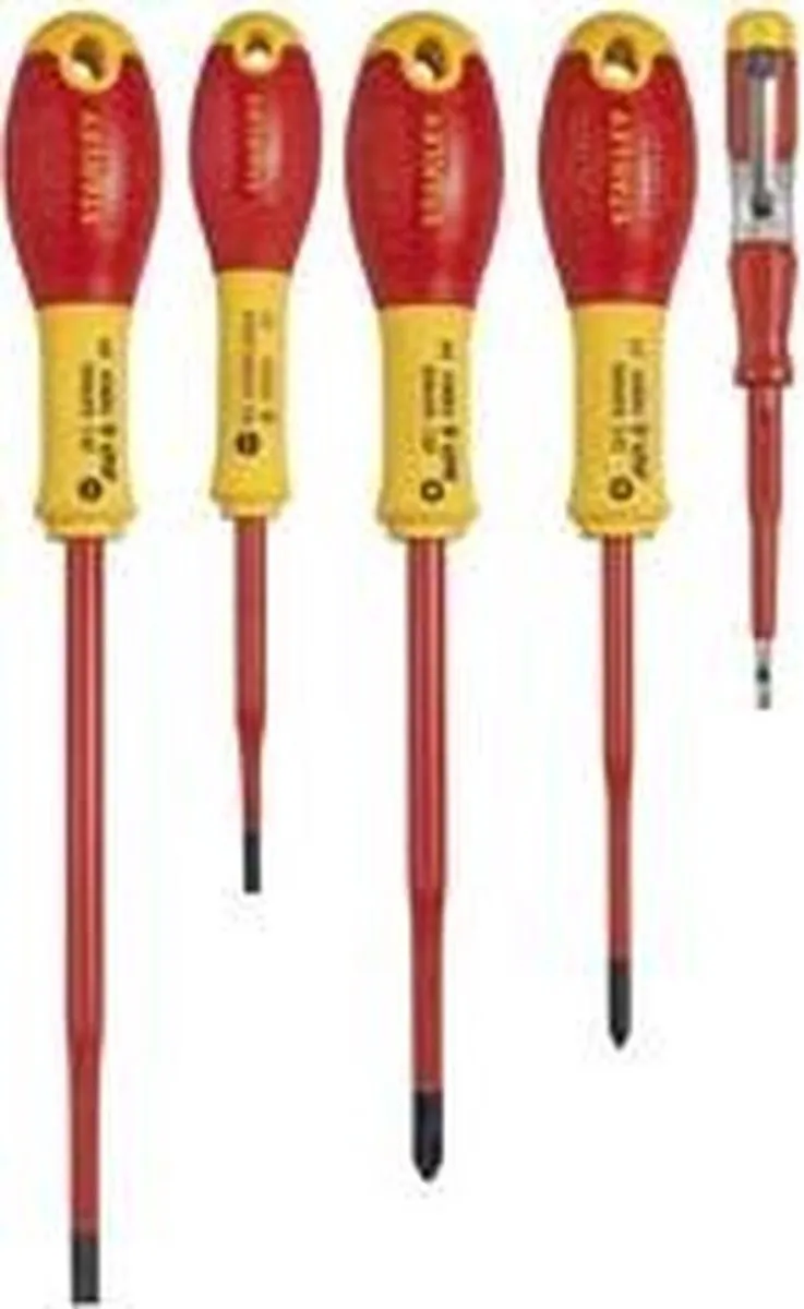 Stanley FatMax Pro VDE Schroevendraaierset 5-delig - Geel