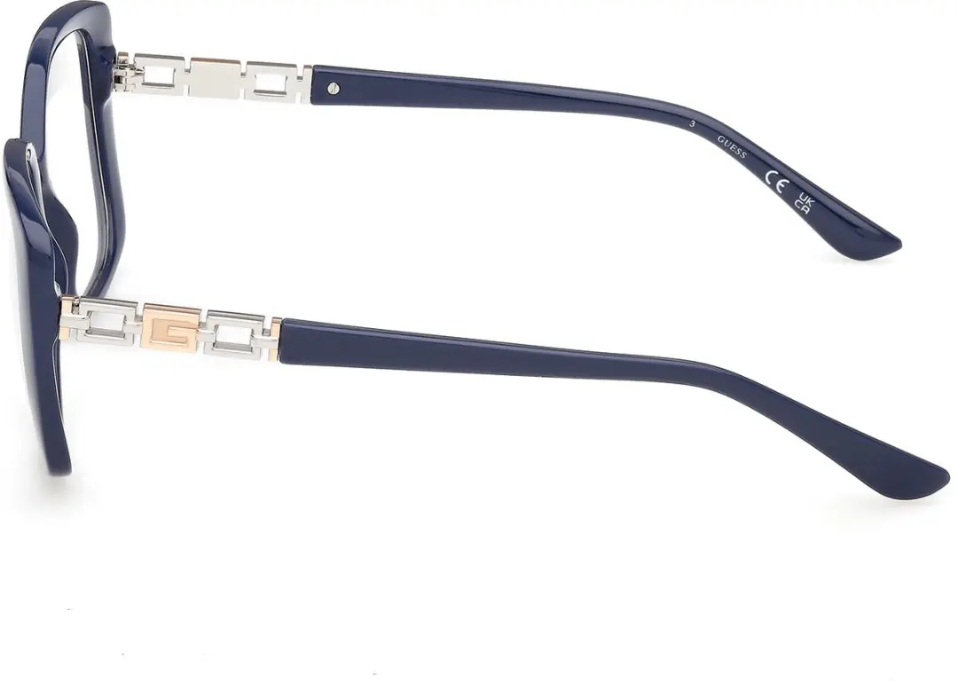 Guess GU50359 Brilmontuur - Shiny Blue