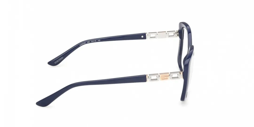 Guess GU50359 Brilmontuur - Shiny Blue