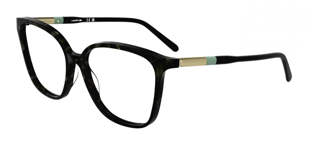 Lacoste L2985 N Havana Khaki Brilmontuur