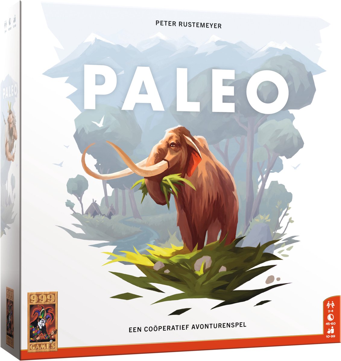 999 Games - Paleo - Bordspel - Een uitdagend coöperatief avontuur - Gezelschapsspel - Coöperatief spel - Familiespel