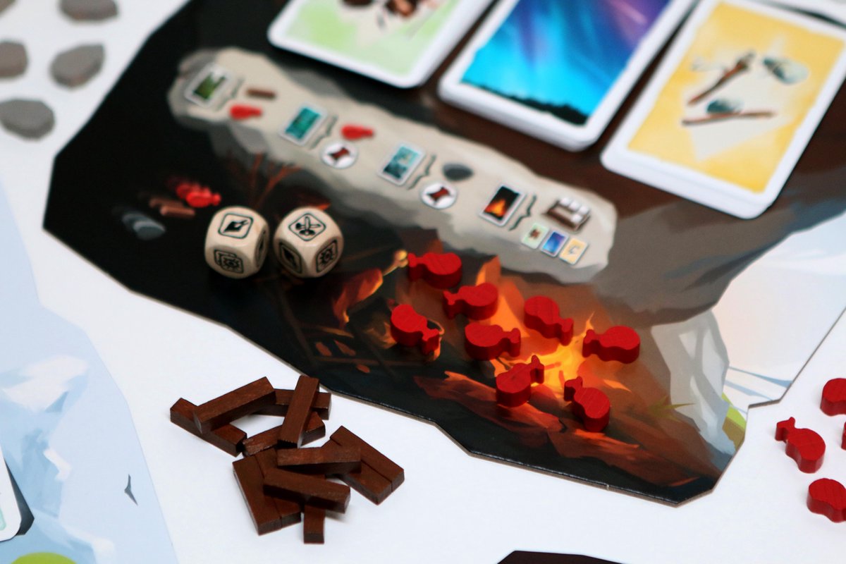 999 Games - Paleo - Bordspel - Een uitdagend coöperatief avontuur - Gezelschapsspel - Coöperatief spel - Familiespel