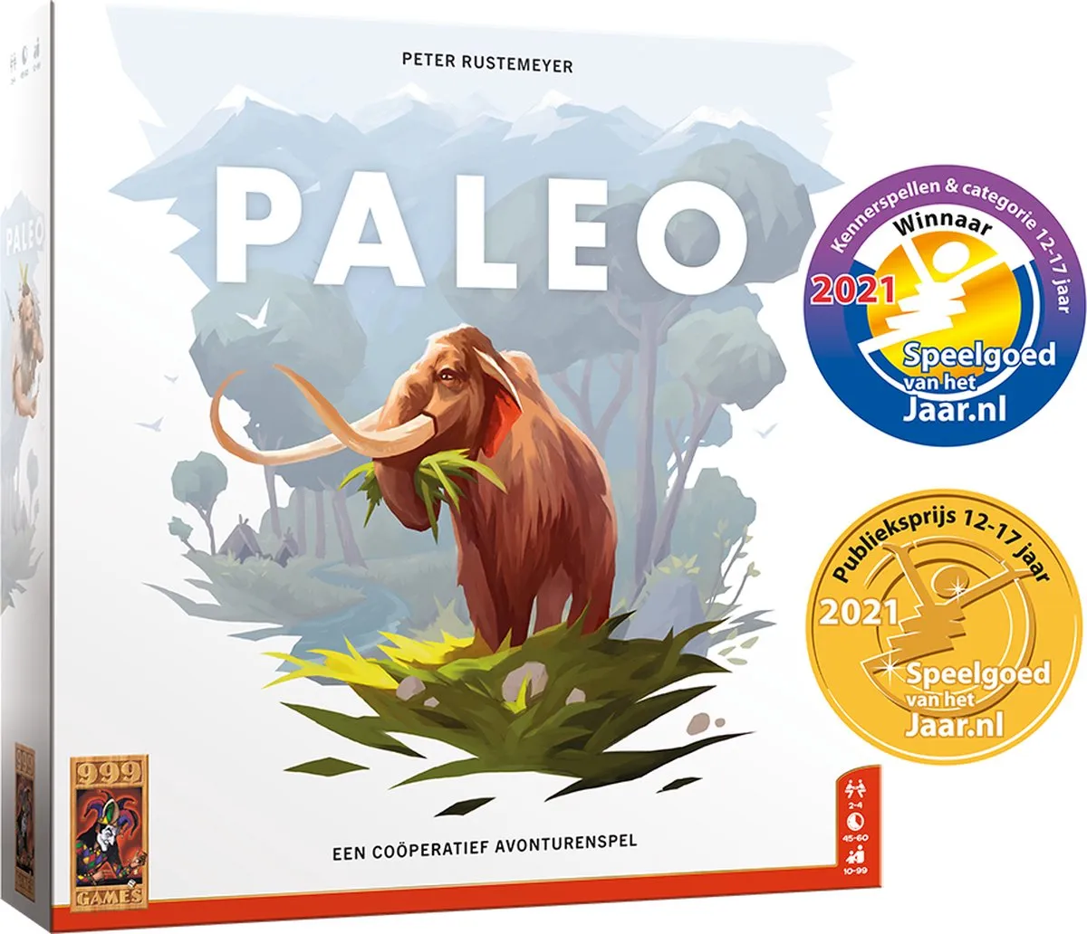 999 Games Paleo Bordspel - 2-4 Spelers - afbeelding 6 van 6
