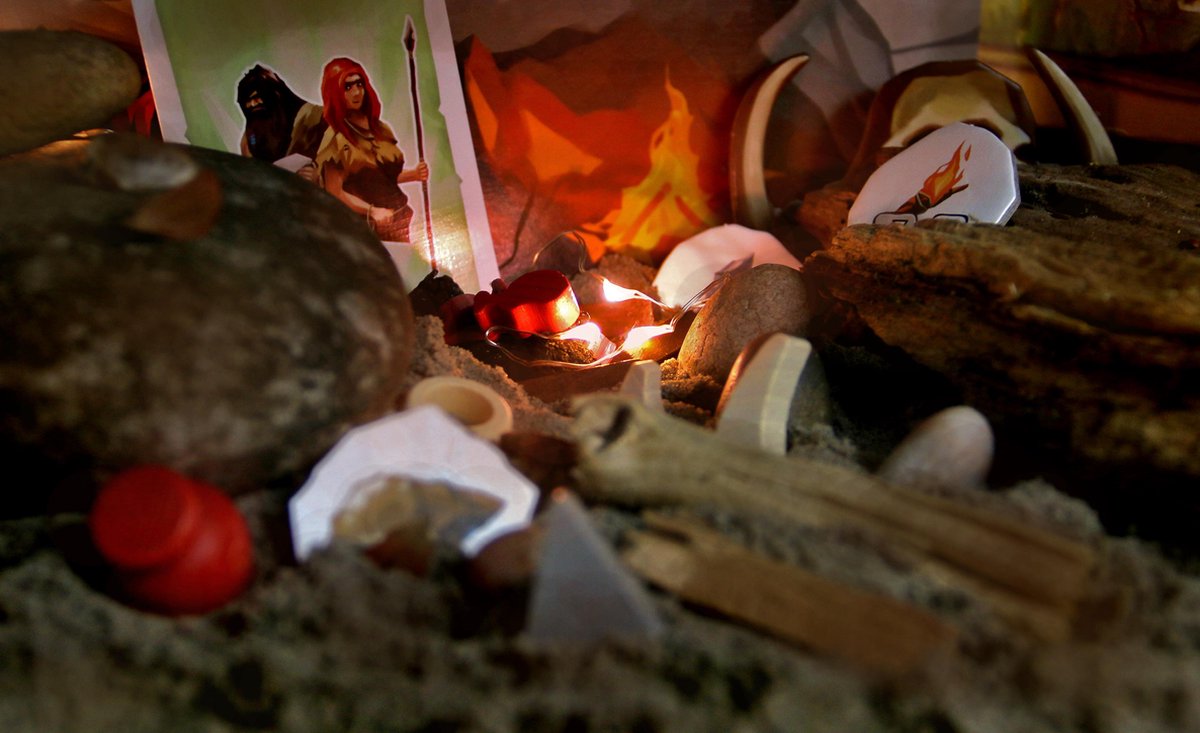 999 Games - Paleo - Bordspel - Een uitdagend coöperatief avontuur - Gezelschapsspel - Coöperatief spel - Familiespel