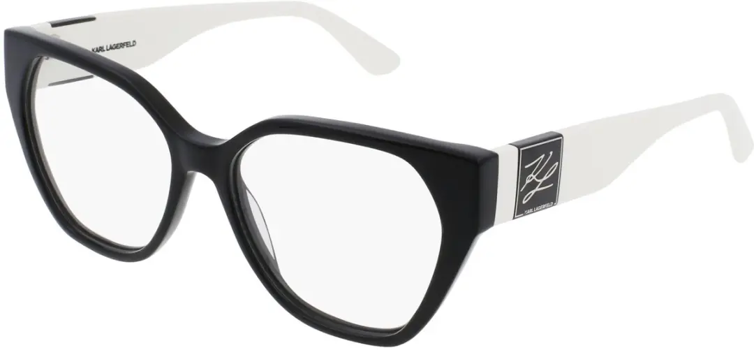 Karl Lagerfeld KL6053 Brilmontuur - Zwart/Wit