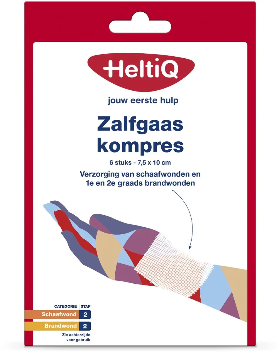 Heltiq Zalfkompres 7,5x10cm