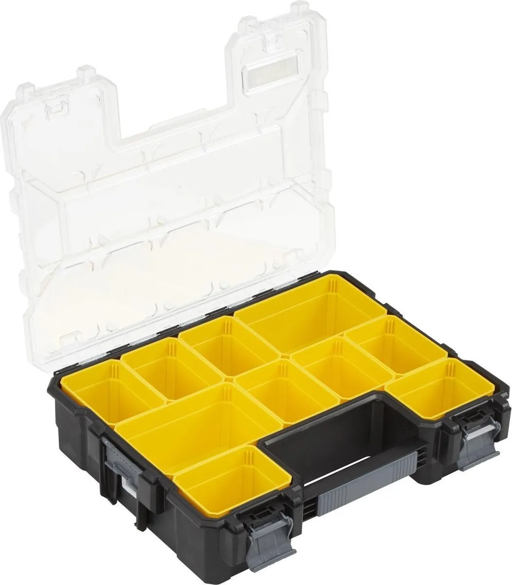 Stanley FatMax Professionele Organizer 1-97-521 - 10 Bakjes - Multikleur
