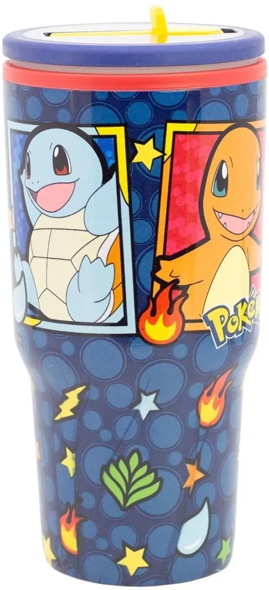 Pokémon Pikachu Drinkbeker - Blauw/Geel/Rood