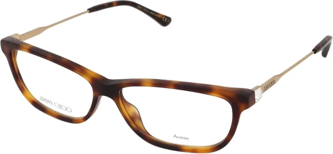 Jimmy Choo JC342-086 Brillenframe Dames - ø54mm Havanna