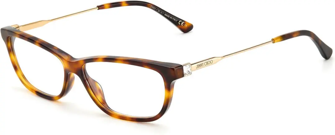 Jimmy Choo JC342-086 Brillenframe Dames - ø54mm Havanna