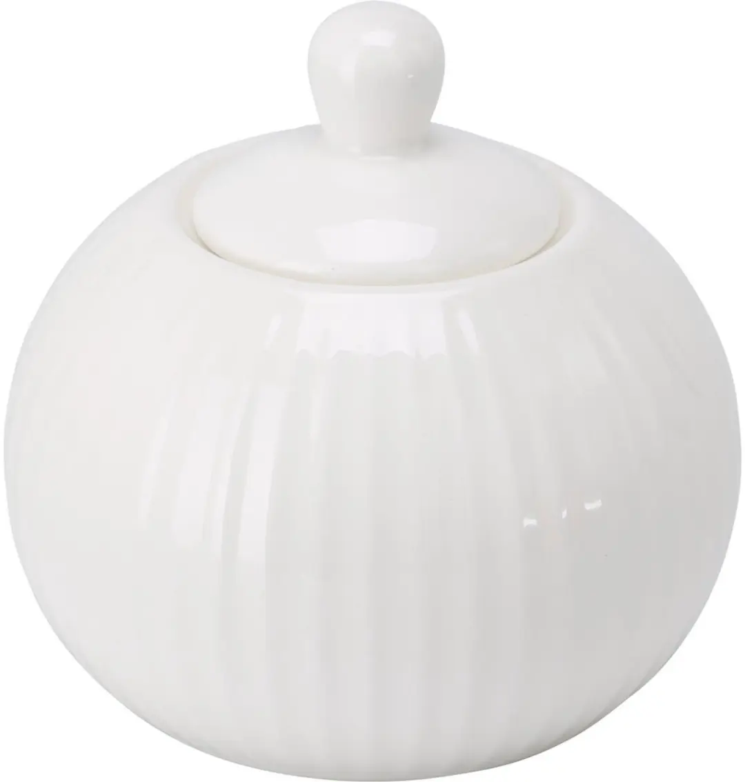 Excellent Houseware Suikerpot Porselein Wit