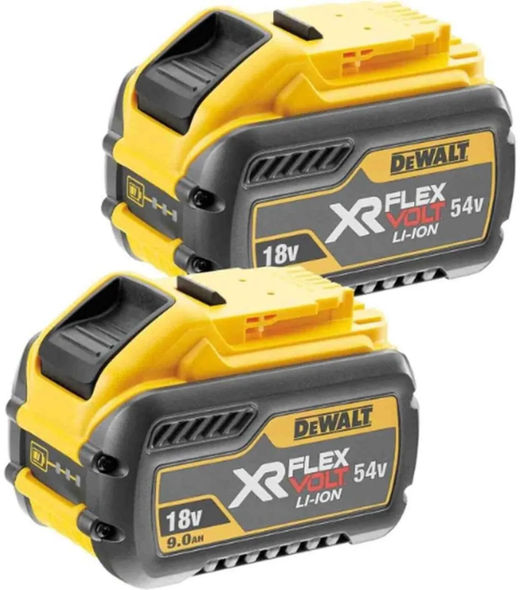 DeWalt DCB547X2 54V XR FlexVolt Accu - 2x 9.0Ah