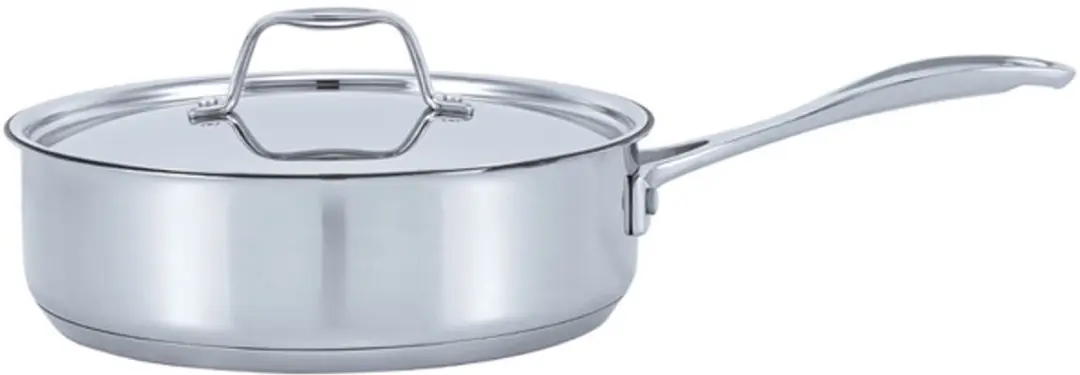 Beka Chef Sauteuse 3L Ø24cm - Zilver