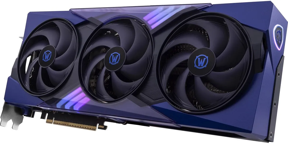 MSI GeForce RTX 5070 World of Warcraft Midnight Void Edition OC - 12GB GDDR7
