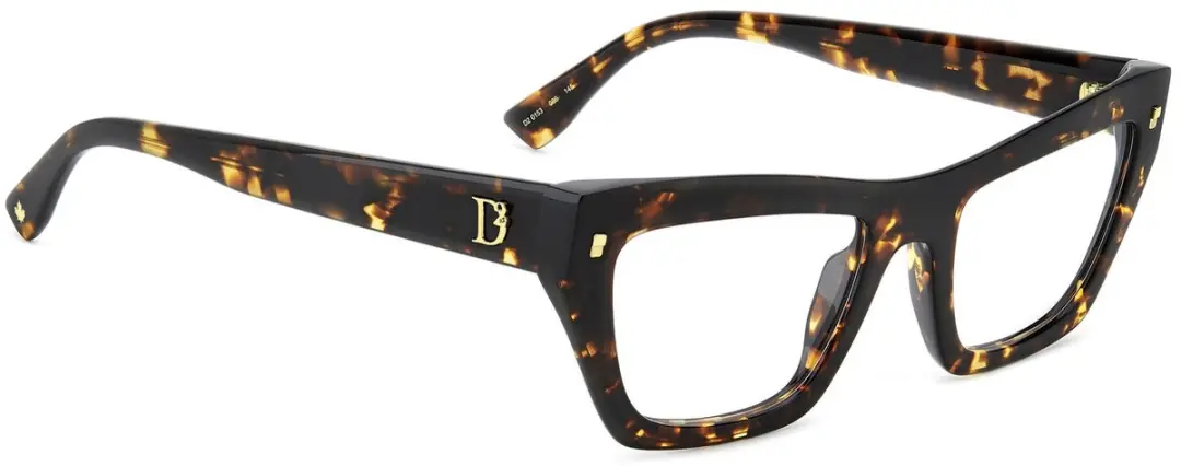 Dsquared2 D2 0153 Brilmontuur - Havana