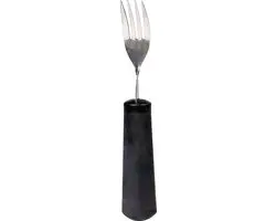 Vitility Buigbare Vork 70210040 - Zwart/Zilver