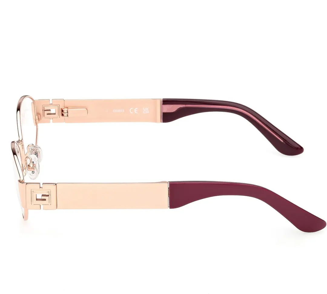 GUESS GU50314 Brilmonturen - Shiny rose gold