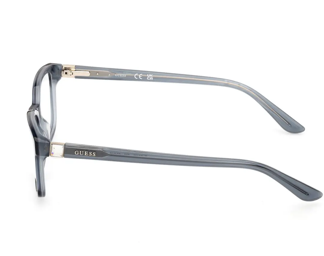 Guess GU50196 Brilmontuur - Blauw/Hoorn