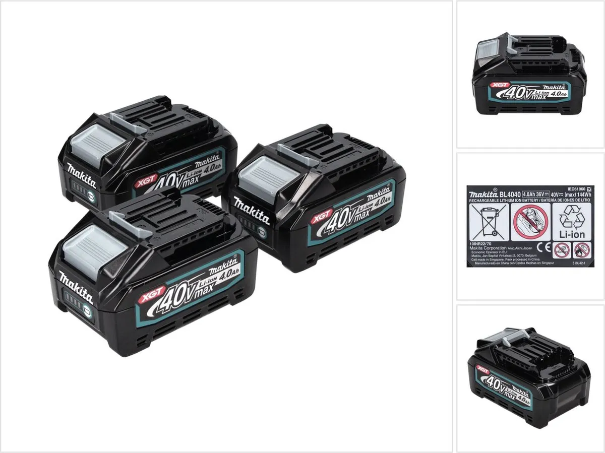 Makita BL 4040 40V 4,0Ah XGT Li-ion Accu