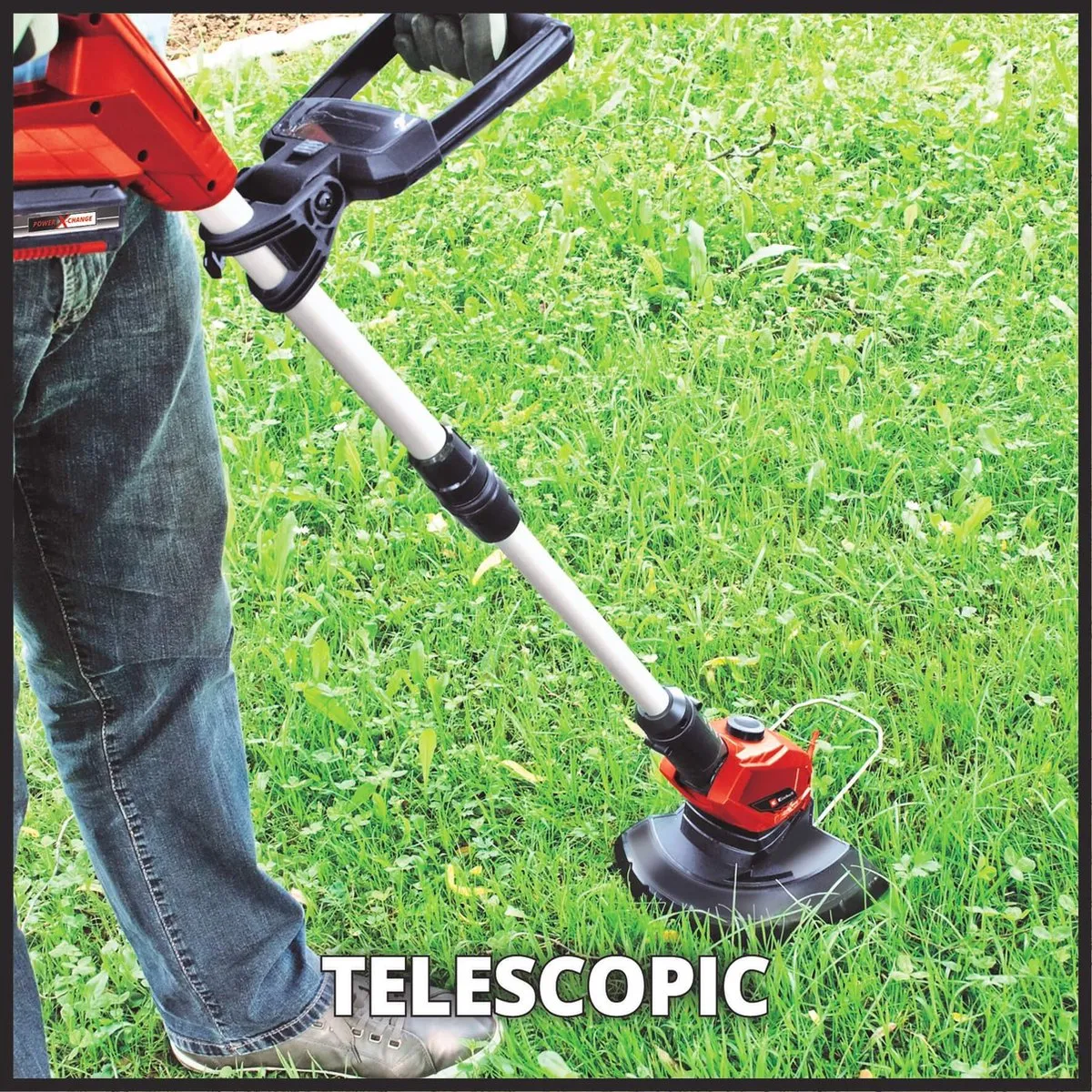 Einhell Accu Grastrimmer GE-CT 18 Li Solo 18V - 24cm Maaidiameter