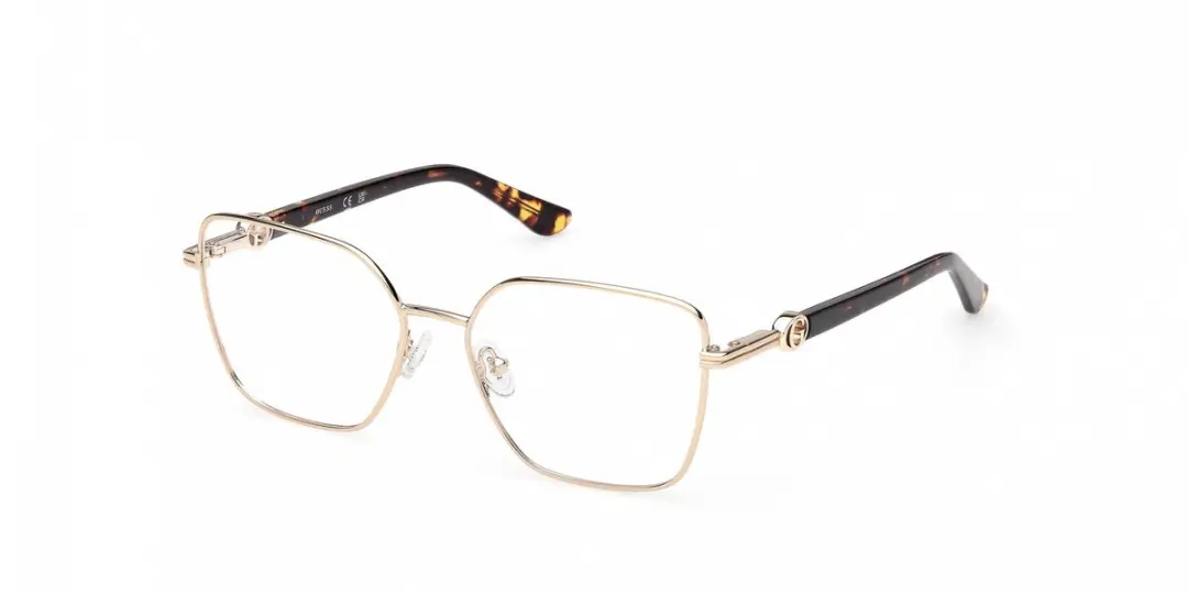 GUESS Shiny Deep Gold Vrouw Brilmontuur 55/16/140