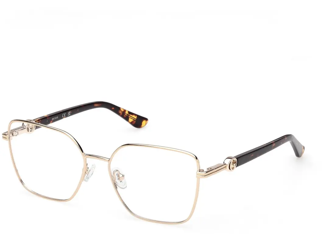 GUESS Shiny Deep Gold Vrouw Brilmontuur 55/16/140