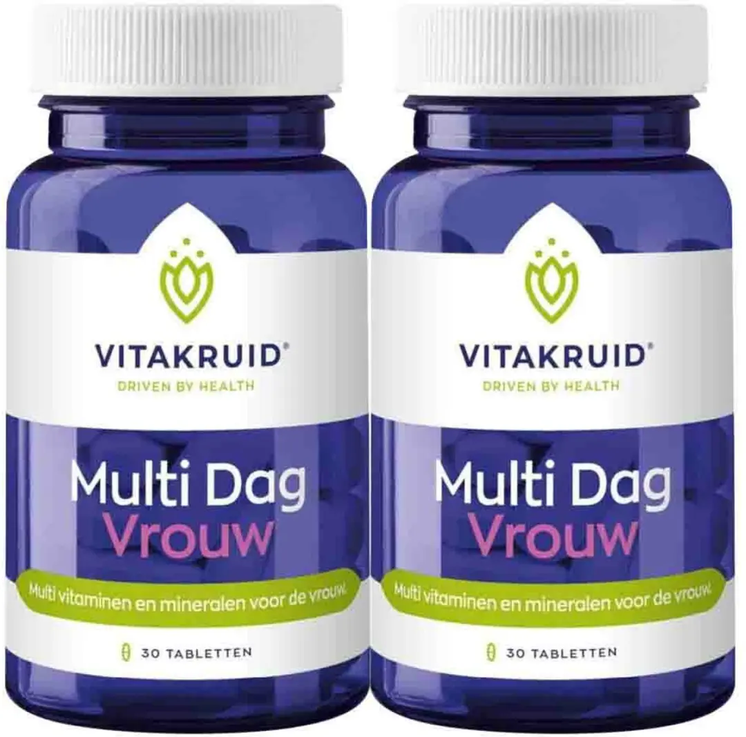 Vitakruid Multi Dag Vrouw 60 tabletten