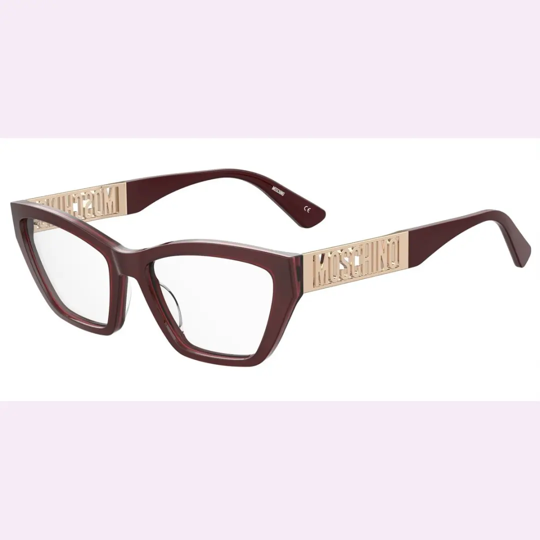 Moschino MOS634 LHF Bril - Roodbruin