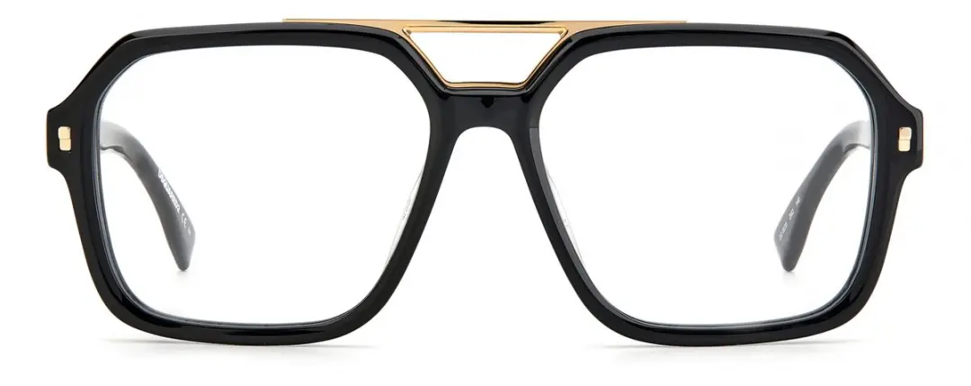 Dsquared2 D2 0035 Brilmontuur - Black Gold