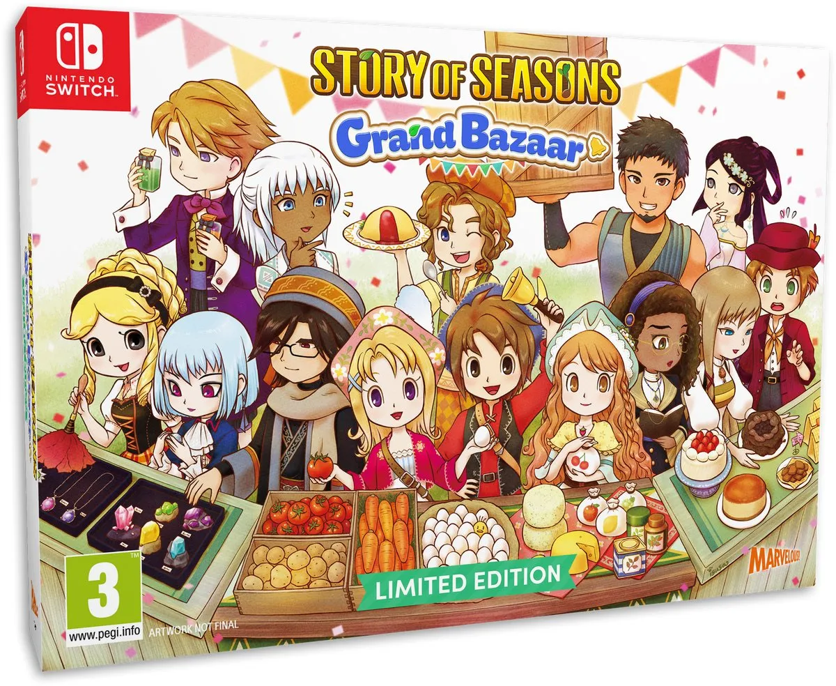 Story of Seasons: Grand Bazaar Limited Edition - Nintendo Switch